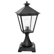 Elstead Lighting - T3-BLACK - Pedestal Lantern