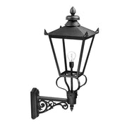 Elstead Lighting - WSLB1-BLACK - Elstead Lighting Outdoor Wall Light from the Wilmslow range. Wilmslow 1 Light Wall Lantern Product Code = WSLB1-BLACK