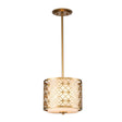 Elstead Lighting - ZIGGY-1P-S-LG - Elstead Lighting Pendant from the Ziggy range. Ziggy 1lt Small Pendant - Lacquered Gold Product Code = ZIGGY-1P-S-LG