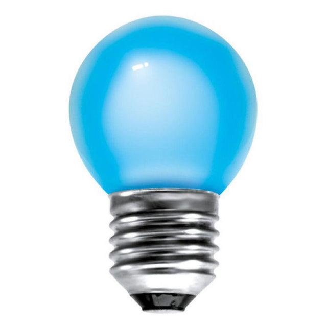 GE Lighting - FL-CP-15RND45ESB GEL - GE Lighting RND45 240V 15W E27 Edison Screwed Cap BLUE