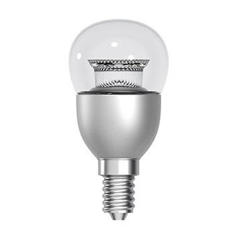 GE Lighting - FL-CP-LRND45SESC/4VWW/DIM GEL - GE Lighting LED P45 4W E14 Small Edison Screwed Cap Very Warm White Clear Dimmable