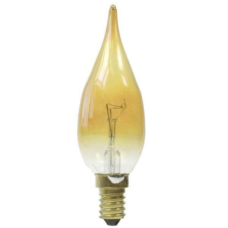 Girard Sudron - FL-CP-GS40SES/A125 SUD - Girard Sudron GS4 40W E14 Small Edison Screwed Cap Amber 32X125