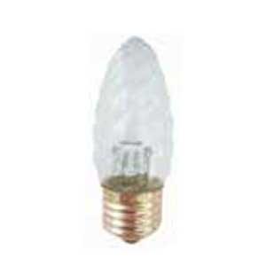 Girard Sudron - FL-CP-HCNDT46ESC SUD - Girard Sudron Halogen Twisted Candle 46W E27 Edison Screwed Cap 2000hrs Clear 35x96mm