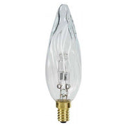 Girard Sudron - FL-CP-HNO30SES/C129 SUD - Girard Sudron New Torch halogen Candle GS8 30W E14 Small Edison Screwed Cap Clear 2000h 40x120mm