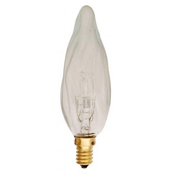 Girard Sudron - FL-CP-HNO30SES/T129 SUD - Girard Sudron New Torch halogen Candle GS8 30W E14 Small Edison Screwed Cap Translucent 2000h 40x120mm