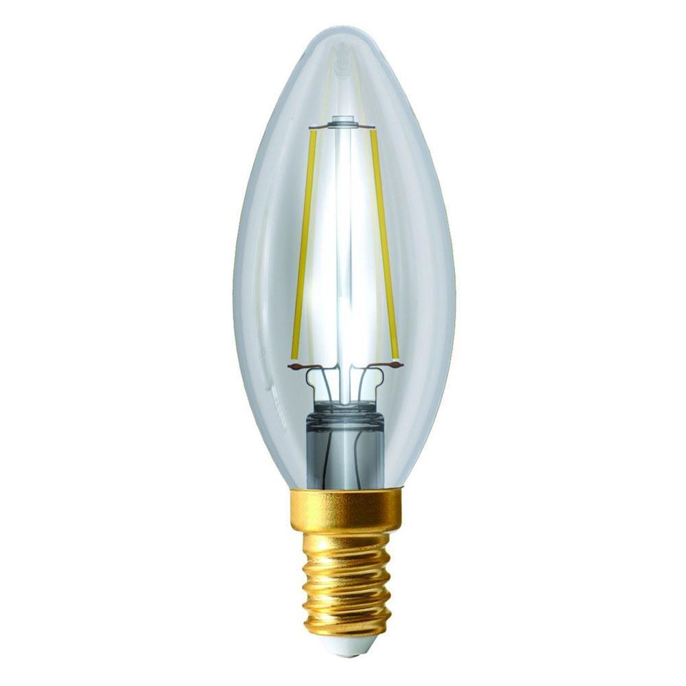 Girard Sudron - FL-CP-LCND2SESCCW/ECO SUD - Girard Sudron Girard Sudron LED Filament Candle 2W E14 Clear 4000K Ecowatts MPN = 998688