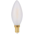 Girard Sudron - FL-CP-LCND2SESOVWW SUD - Girard Sudron Girard Sudron LED Filament Smooth Flame Candle 2W E14 Small Edison Screwed Cap Frosted 2700K