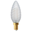 Girard Sudron - FL-CP-LCNDT4SESOVWW/ECO SUD - Girard Sudron Girard Sudron Twisted LED Filament Candle 4W Opal SES E14 Small Edison Screwed Cap 2700K Ecowatts