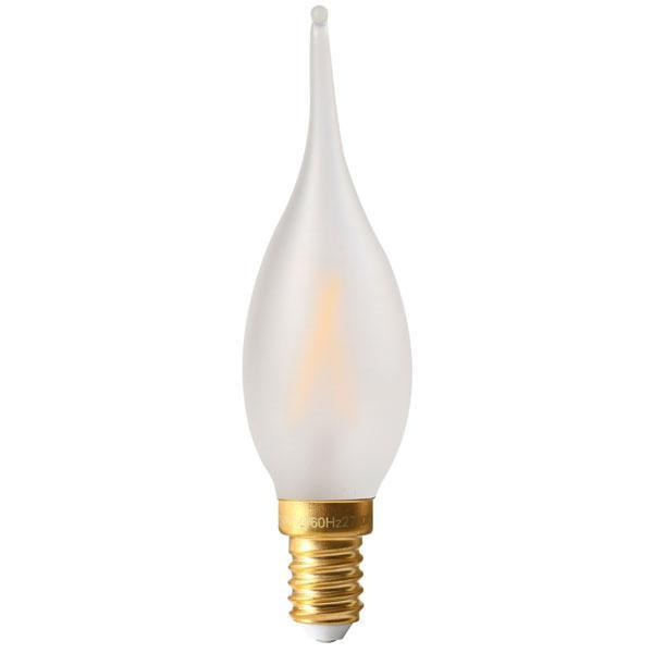 Girard Sudron - FL-CP-LGS2SESOVWW SUD - Girard Sudron Girard Sudron GS4 LED Filament Candle 2W Frosted SES 2700K MPN = 713777