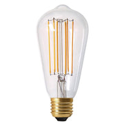 Girard Sudron - FL-CP-LSQ4ESC/DIM SUD - Girard Sudron 715994 Girard Sudron LED Edison Filament 4W 300lm E27 ST64 Dimmable Clear LED Squirrel Cage ST64 LED Lamps