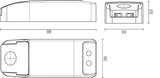 JCC Lighting - BC020009 - JCC Lighting Part Number BC020009 24V 12W Non-dimmable IP20 driver