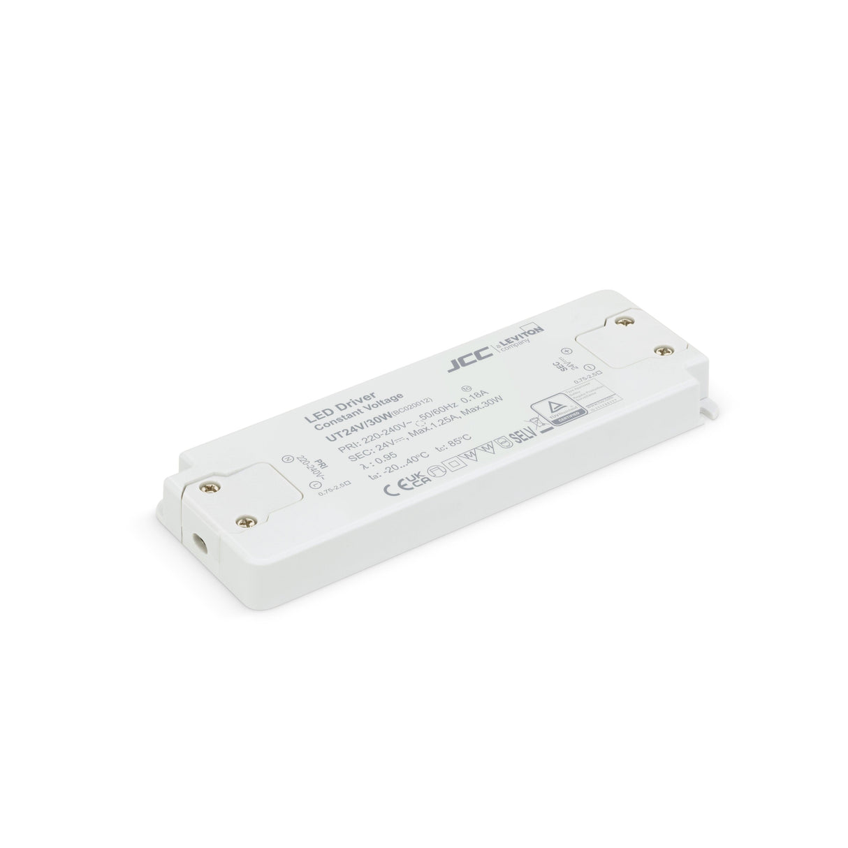 JCC Lighting - BC020012 - JCC Lighting Part Number BC020012 24V 30W Non-dimmable IP20 Driver