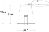 JCC Lighting - JC010010/NB - JCC Lighting Part Number JC010010/NB Fireguard Next Generation Standard Can Only IP20/IP65 No Bezel