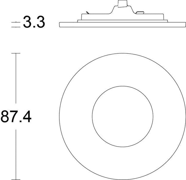 JCC Lighting - JC010019/BL - LED - Replacement Bezel