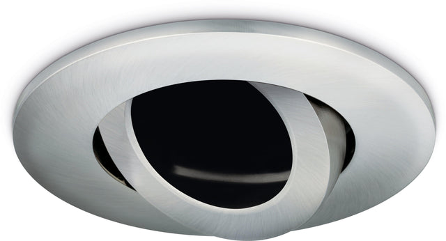 JCC Lighting - JC010026/BN - JCC Lighting JC010026/BN Fireguard Next Generation Mains Twist and Lock Tilt Bezel Only Brushed Nickel