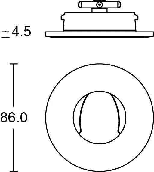 JCC Lighting - JC010027/BLK - LED - Replacement Bezel