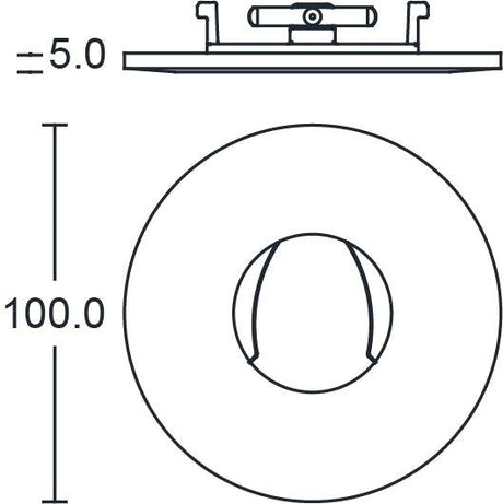 JCC Lighting - JC010029/BLK - LED - Replacement Bezel