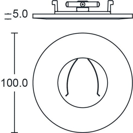 JCC Lighting - JC010030/BLK - LED - Replacement Bezel