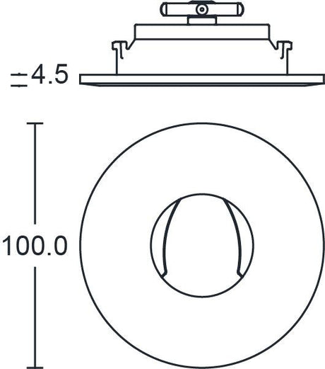 JCC Lighting - JC010031/BLK - LED - Replacement Bezel