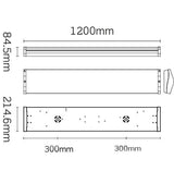 JCC Lighting - JC030014 - JCC Lighting Part Number JC030014 OxfordLED IP20 LED 4ft Twin 4000K 42W Emergency DALI / 1-10V