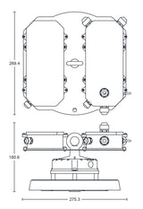 JCC Lighting - JC040105 - JCC Lighting Part Number JC040105 Toughbay™104W IP65 5700K 14500lm 1-10V dimmable 90° Emergency