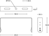 JCC Lighting - JC040149 - JCC Lighting Part Number JC040149 Toughbay™150W Surface Mounting Bracket