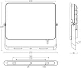 JCC Lighting - JC050005 - JCC Lighting Part Number JC050005 Toughflood Commercial 70W 7400lm 106lpcW 4000K IP65 Black