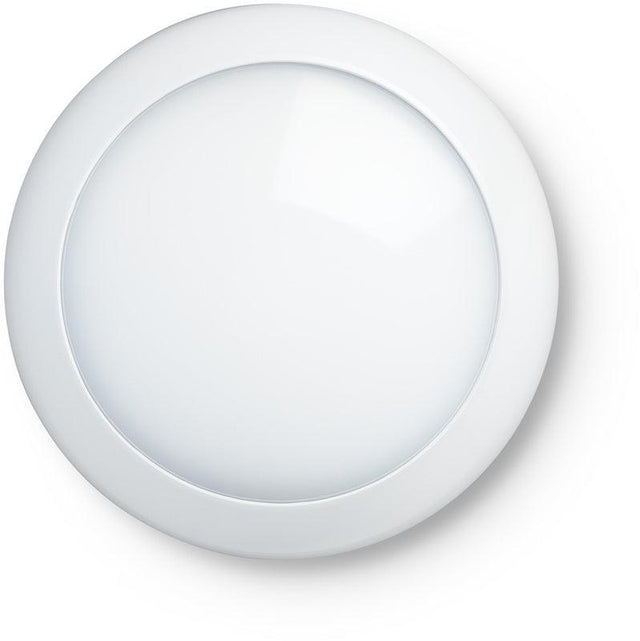 JCC Lighting - JC070080 - JCC Lighting JC070080 RadiaLED Rapid 12W IP65 4000K Microwave On/Off Emergency With WH Rim