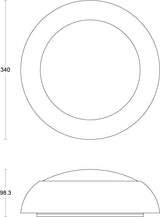 JCC Lighting - JC070085 - JCC Lighting Part Number JC070085 RadiaLED Rapid IP65 4000K 16W + With RIM