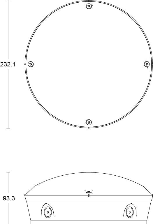 JCC Lighting - JC070145 - JCC Lighting JC070145 RadiaLED Rapid Small IP65 Body Only (W/O LED Module)