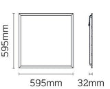 JCC Lighting - JC080046 - JCC Lighting Part Number JC080046 Skytile Base TP(b) 600x600mm 30W IP20 4000K 3150lm White frame