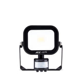 JCC Lighting - JC091002 - JCC Lighting Part Number JC091002 Niteflood™ LED Floodlight 10W IP65 4000K Black +PIR