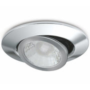 JCC Lighting - JC1002/CH - JCC Lighting JC1002/CH V50 Tilt Fire-rated LED downlight 6W 700lm IP20 CH