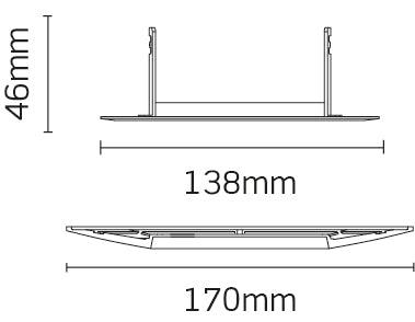 JCC Lighting - JC1003/BN - LED - Converter Plate