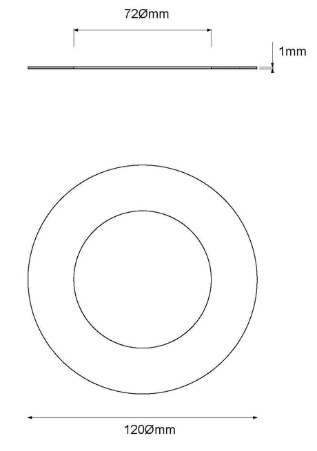 JCC Lighting - JC1005 - LED - Concealer Ring