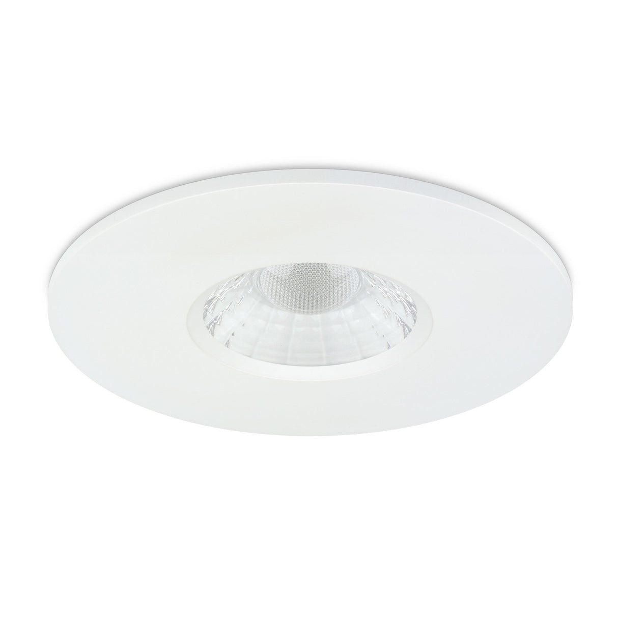 JCC Lighting - JC1013/WHEM - JCC Lighting Part Number JC1013/WHEM V50 Pro Retrofit 100mm Fire-rated LED Downlight 6W IP65 3000K/4000K White Emergency