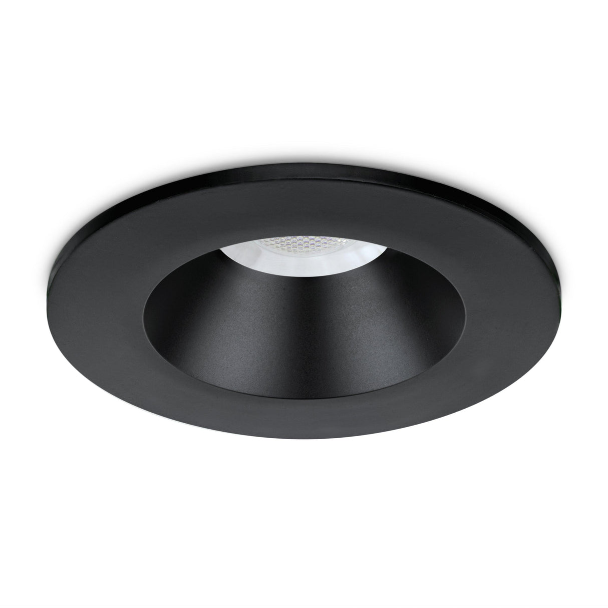 JCC Lighting - JC1019/BLKDALI - JCC Lighting Part Number JC1019/BLKDALI V50 Pro Anti-glare Fire-rated LED Downlight 6W IP65 3000K/4000K Black DALI