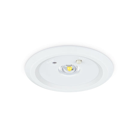 JCC Lighting - JC110002 - JCC Lighting Part Number JC110002 Self-Test Emergency Downlight 3.5W IP20 6000K 110lm White Non-maintained