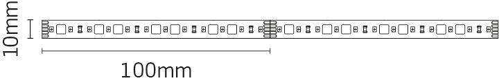 JCC Lighting - JC121281 - JCC Lighting Part Number JC121281 17.6W per meter LED strip 5m reel IP20 RGBW 3000K