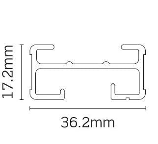 JCC Lighting - JC14001BLK - Single Circuit Track & Spot