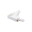 JCC Lighting - JC14005WH - JCC Lighting JC14005WH Mainline Mains IP20 Adjustable Right-Angled/Straight Connector White