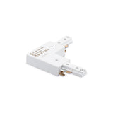 JCC Lighting - JC14005WH - JCC Lighting Part Number JC14005WH Mainline Mains IP20 Adjustable Right-Angled/Straight Connector White