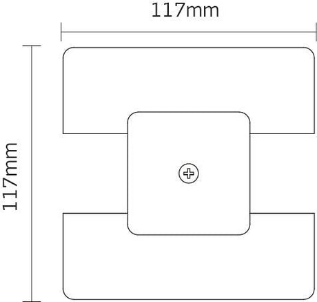 JCC Lighting - JC14008WH - JCC Lighting Part Number JC14008WH Mainline Mains IP20 Power Feed For Track Centre White