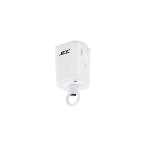 JCC Lighting - JC14011WH - JCC Lighting JC14011WH Mainline Mains IP20 Pendant Suspension Track Adaptor White