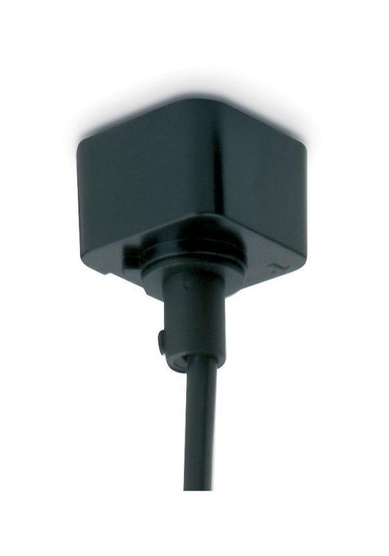 JCC Lighting - JC14012BLK - JCC Lighting Part Number JC14012BLK Mainline Mains IP20 Pre-Wired Power Adaptor Black