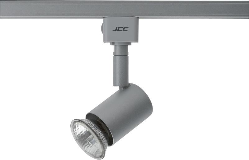 JCC Lighting - JC14032SIL - JCC Lighting Part Number JC14032SIL Mainline Standard Mains IP20 Track Spotlight HiSpot ES50 50W GU10 Silver