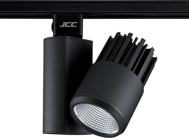 JCC Lighting - JC14154BLK - JCC Lighting Starspot 1000 Mains IP20 Track Spotlight LED 15W 3000K 900lm 40° Black Part No = JC14154BLK