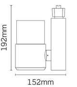 JCC Lighting - JC14200WH - JCC Lighting Part Number JC14200WH Starspot 3000 Mains IP20 Track Spotlight LED 34W 3000K 2800lm 38° White