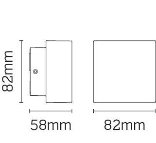 JCC Lighting - JC17010WH - Battens and Weatherproofs