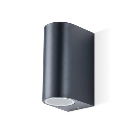 JCC Lighting - JC17051ANTH - JCC Lighting Part Number JC17051ANTH GU10 Curve Up/Down Wall Light Anthracite